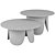 Bolia Peyote Modern Coffee Table 3D model small image 5