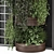 Vertical Wall Garden Set 1115 3D model small image 4