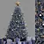 Festive Christmas Tree with Decorations 3D model small image 1