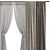 Patterned Curtain Remodeling Service 3D model small image 3