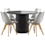 Hill Kitchen Table & Fran Chairs 3D model small image 6