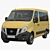 Nissan NV400 Minivan Model Kit 3D model small image 1