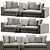 Modern Powell Sofa 3DsMax/Vray 3D model small image 6