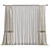 Refined Curtain Design Model 3D model small image 1