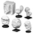 Gypsum Sculpture Set for Dioramas 3D model small image 2