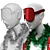  Festive Mannequins in Pajamas 3D model small image 3