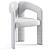 Contemporary DUDET PRO Armchair 3D model small image 6