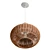 Handwoven Wicker Pendant Lighting 3D model small image 4