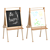 Kids School Art Easel with Marker and Chalk Board 3D model small image 2