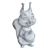 Corona Squirrel Figurine Sculpture 3D model small image 2