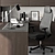 Executive Boss Desk Furniture 544 3D model small image 3