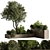 Outdoor Plant Box 591 3D model small image 1