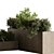 Outdoor Plant Box 591 3D model small image 3