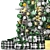 Festive Christmas Tree Vray 3D 3D model small image 2