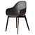 Elegant Wood Legs Chair Model 3D model small image 4