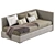 Denny Kids 415 Sofa Bed 3D model small image 3