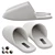 Plush Bathroom Slippers Zara Home 3D model small image 1