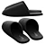 Plush Bathroom Slippers Zara Home 3D model small image 2