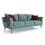 Finnish Brand HAUSKA ARIA Sofa 3D model small image 11