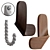 Multi-Style Wall Hook Collection 3D model small image 4