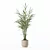 Modern Flower Pot Areca Palm 3D model small image 2