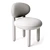 Modern Noom Flock Chair Design 3D model small image 6