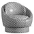 Modern Swinging Easy Chair Luna 3D model small image 4