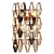 Elegant Wall Sconce Luca L09024.92 3D model small image 1