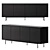 Modern Legacy Wood Sideboard, Teulat 3D model small image 1