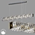 Brilliant Light Chandelier - Various Sizes 3D model small image 1