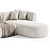 Iskral Modern Stylish Sofa 3D model small image 3