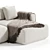 Modern Corner Sofa Grant 2015 3D model small image 3