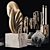 Mademoiselle Pogany Brancusi Decor Set 3D model small image 4