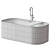 Modern PB Bath Cocoon Design 3D model small image 14