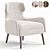 Modern Armchair Osby Design Furniture 3D model small image 3