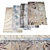 Modern Rugs Set of 4 3D model small image 1