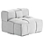 Modern Trama G Lounge Chair 3D model small image 3