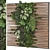 Modern Indoor Vertical Garden Set 3D model small image 1