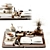 Elegant Decor Set 3D Model 3D model small image 1