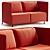 CoronaLegacyMtl Low Sofa Design 3D model small image 1