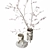 Branch Blooms Decor Set 3D model small image 11