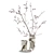 Branch Blooms Decor Set 3D model small image 13