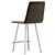 Laguna Bar Chair Velvet Upholstery 3D model small image 3