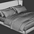 Elegant 2013 Gentleman Night Bed 3D model small image 4