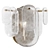 Crystal Accent Wall Sconce 3D model small image 1