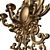 Elegant Classic Chandelier 3D Model 3D model small image 3