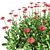 Vibrant 3D Daisy Flower Bush 3D model small image 6