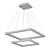  Modern Square LED Luminaire 3D model small image 2