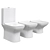 Agger AT2000 Compact Toilet 3D model small image 1