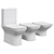 Agger AT2000 Compact Toilet 3D model small image 5